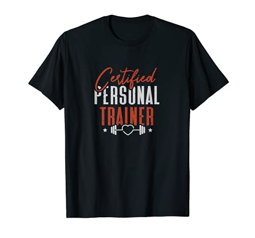 Entrenador personal certificado Entrenador de fitness de sal Camiseta