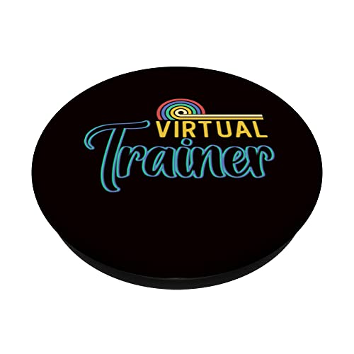 Entrenador personal virtual Instructor de fitness Entrenador de entrenamiento PopSockets PopGrip Intercambiable