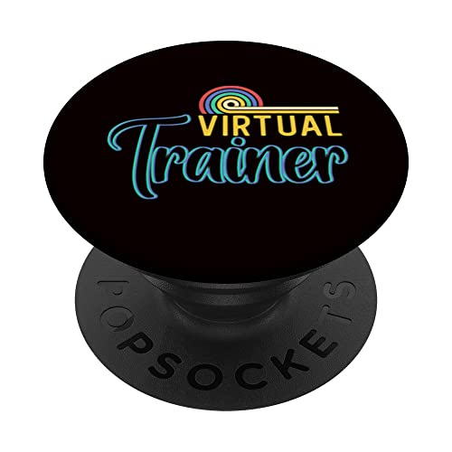 Entrenador personal virtual Instructor de fitness Entrenador de entrenamiento PopSockets PopGrip Intercambiable