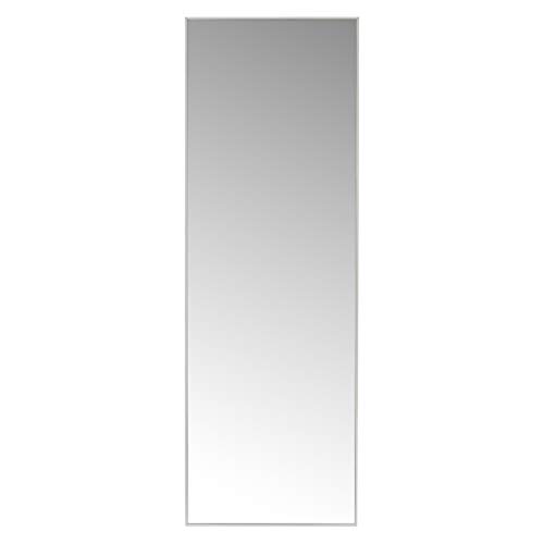 Espejo de Pared de plástico LOLAhome (31 x 3 x 91 cm, Blanco)