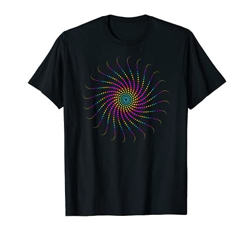 Espiral de techno, música, verano, danza, energía, símbolo Camiseta