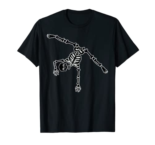 Esqueleto Gimnasia | Divertido Gran Regalo de Acróbatas Camiseta