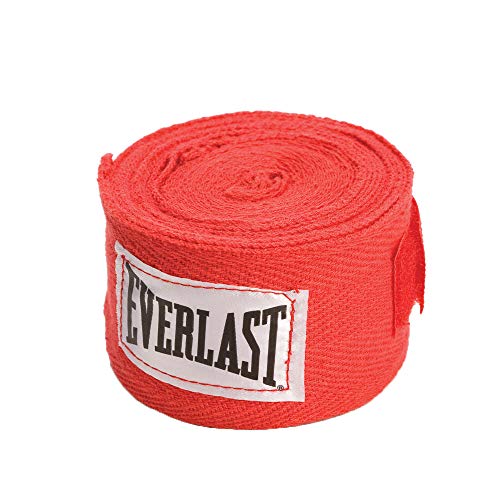 Everlast 120 muñequeras Equipamiento de Caja, Unisex Adulto, Rojo