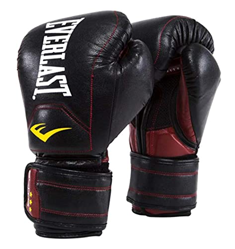 EVERLAST Elite Muay Thai Glove - Gafas de Sol (300 g), Color Negro