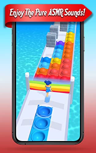 Fidget Pop It Run 3D - Color Bubble Trading Fidget Toys Popping Us Run Antistressor Fidgets Master