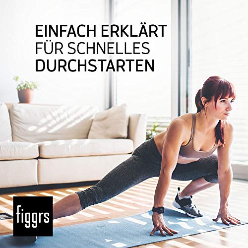 Figgrs Training Cards en alemán - Rückenfit I 50 ejercicios de fitness para una espalda fuerte y sana I entrenamiento de espalda sin equipo para en casa desde principiante a profesional