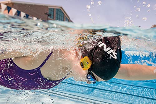 Finis Erweiterte Akustische Metronom Zum Schwimmen Tempo Trainer Pro Cronómetro de natación, Unisex, Amarillo, Small