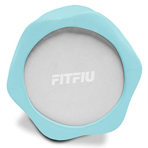 FITFIU Fitness Roller-Pat Rodillo Fitness de Espuma para Masaje, Unisex Adulto, Azul, 33x14cm