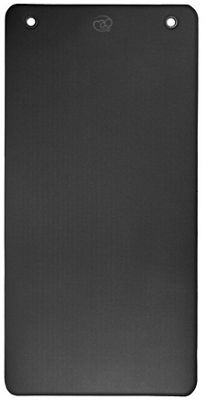Fitness-Mad Club Aerobic 9.5mm Mat with Eyelets - Negro, Negro