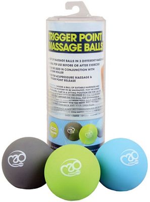 Fitness-Mad Trigger Point Massage Ball Set - Neutral, Neutral
