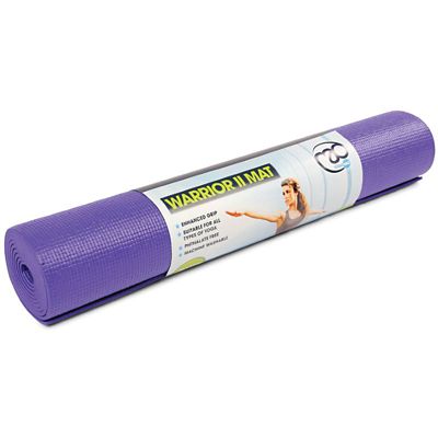 Fitness-Mad Warrior Yoga Mat (4mm) - Morado, Morado