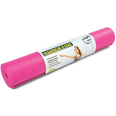 Fitness-Mad Warrior Yoga Mat (4mm) - Rosa, Rosa