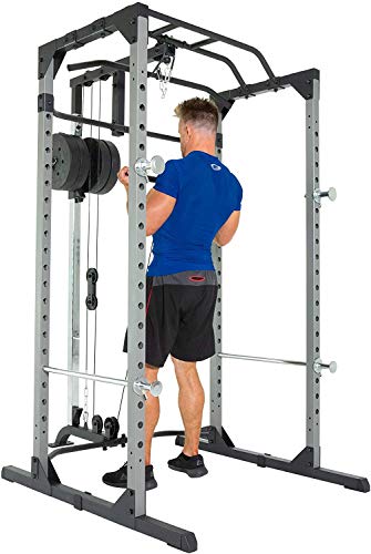 Fitness Reality Super MAX Power Cage & Lat Pulldown Attachment for 810XLT (Set of 2)