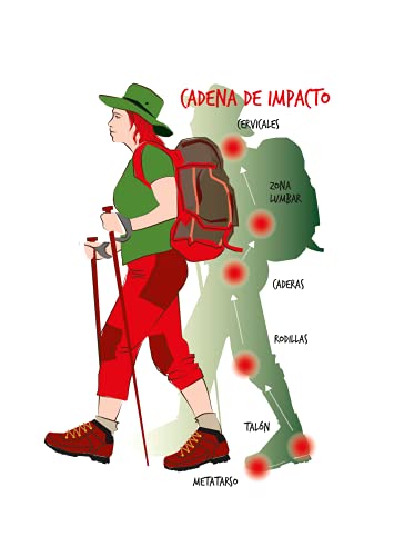 Footgel - Plantillas Outdoor Trekking Camino de Santiago,Plantillas de Gel para largas rutas,Aliviar y prevenir patologías del dolor(39-42)
