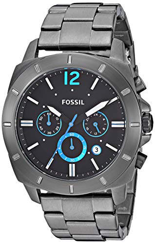 Fossil Privateer Sport - Reloj de cuarzo multifunción para hombre (acero inoxidable)