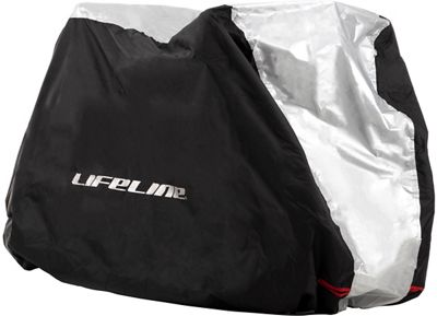 Funda impermeable para dos bicicletas LifeLine - Negro - Two Bike, Negro