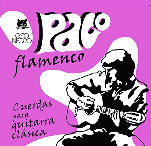Gato Negro - Juego de cuerdas guitarra flamenca paco