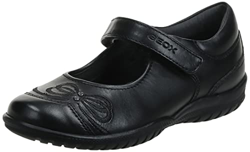 Geox JR Shadow C, Zapatos de Uniforme Escolar, Black C9999, 40 EU