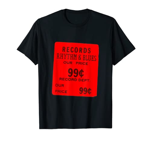 GGT R&B Rhythm and Blues Ventas de discos vintage Amantes del vinilo Camiseta