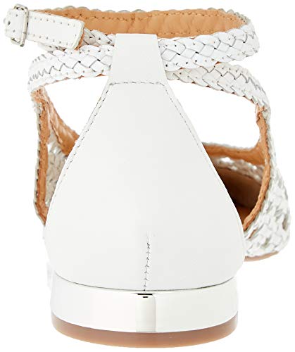Gioseppo DELL, Zapatos Tipo Ballet Mujer, Blanco, 36 EU
