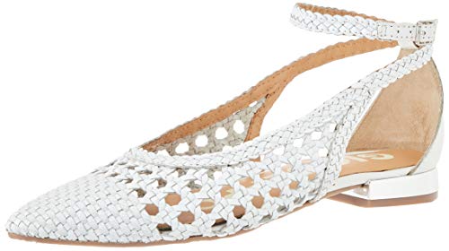 Gioseppo DELL, Zapatos Tipo Ballet Mujer, Blanco, 36 EU