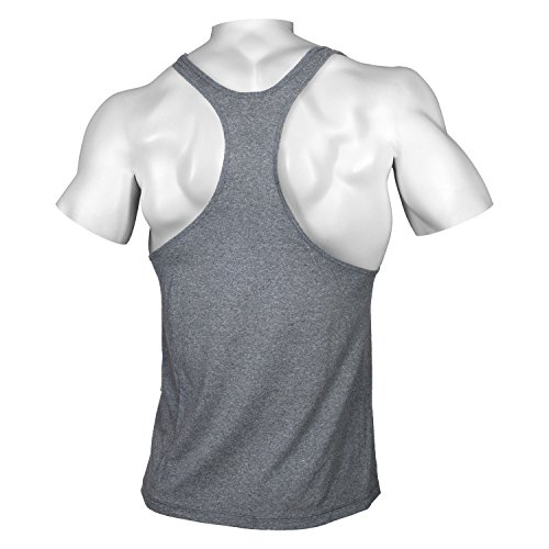 Gold´s Gym GGVST-003 Muscle Joe - Camiseta musculación para Hombre, Color Gris Medio, Talla M
