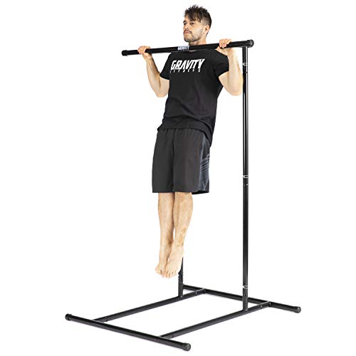 Gravity Fitness - Soporte portátil para dominadas y Entrenamiento con tu Propio Peso Fitness en casa, calistenia, Crossfit y Entrenamiento con Peso Corporal