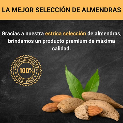 HARINA DE ALMENDRAS (1 KG) | PREMIUM | Sin gluten | Apta para dietas Keto (5,4g x 100g carbohidratos) | Apto Vegano | 100% natural | LA CASA DE LA HARINA | Producto de España…