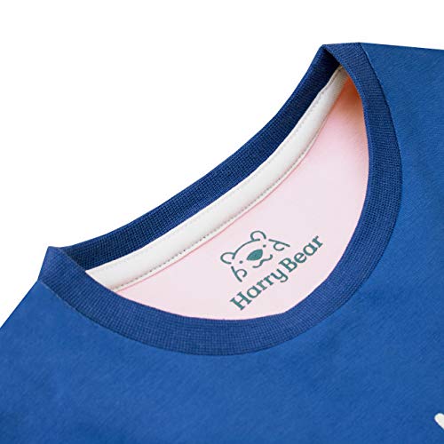 Harry Bear Pijamas para niñas Sirena Ajuste Ceñido Azul 6-7 Años