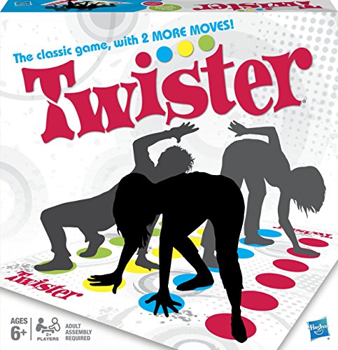 Hasbro Gaming - Twister, juego de suelo (versión en inglés)