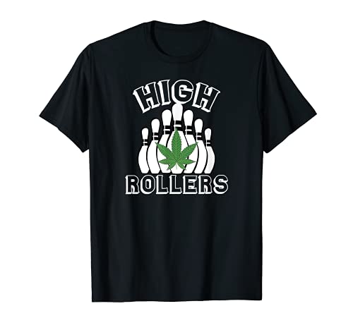 High Rollers a juego diseño de equipo de bolos Camiseta