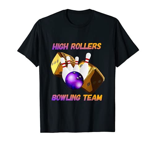 High Rollers Bowling Team diseño Camiseta