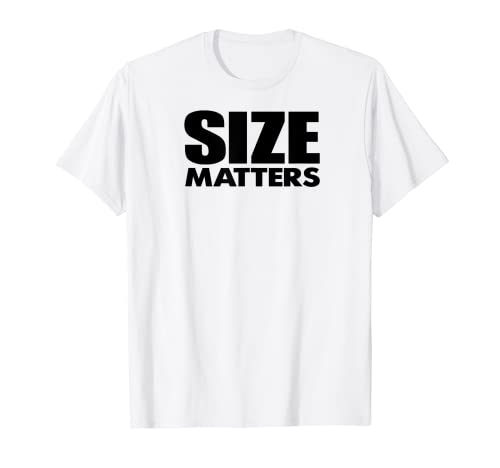 Hombre Size Matters c10 Blk Fitnes entrenamiento, entrenamiento motivacional Camiseta