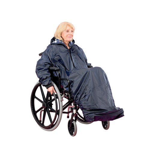 Homecraft Chubasquero con mangas para silla de ruedas