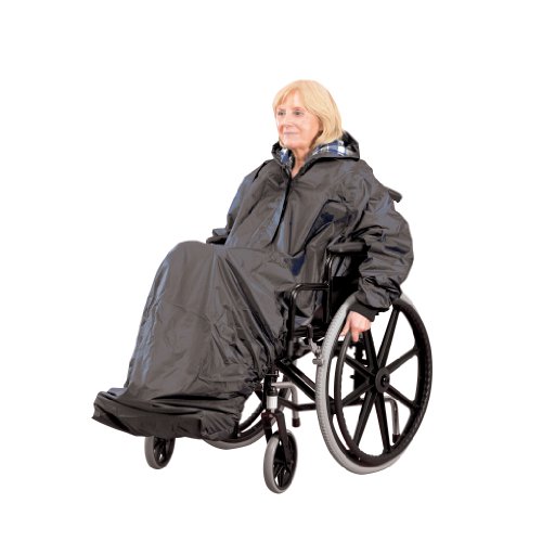 Homecraft Chubasquero con mangas para silla de ruedas