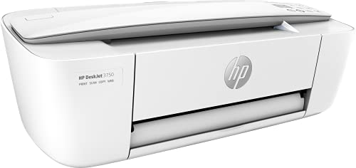 HP DeskJet 3750 T8X12B, Impresora Multifunción A4, Imprime, Escanea y Copia, Wi-Fi, USB 2.0, HP Smart App, Incluye 4 Meses del Servicio Instant Ink, Blanca
