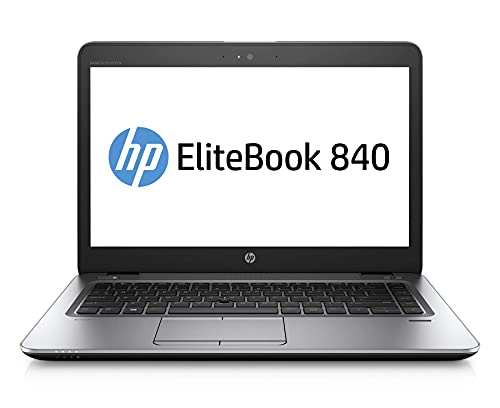 HP EliteBook 840 G3 14 pulgadas 1920 x 1080 Full HD Intel Core i5 256 GB SSD disco duro 8 GB de memoria Windows 10 Pro Webcam Fingerprint teclado iluminación portátil (certificado y reacondicionado)