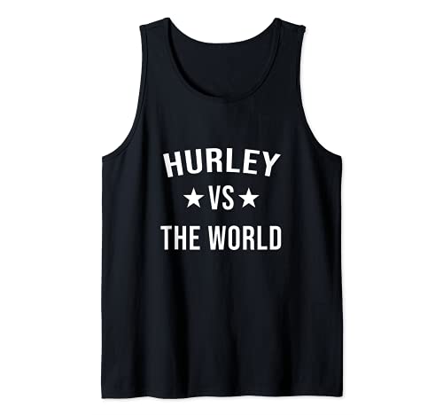 HURLEY Vs La Reunión Familiar Mundial Apellidos Equipo Personalizado Camiseta sin Mangas