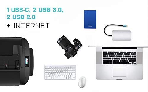 i-tec USB-C 3X Full HD Nano Docking Station - 2X DisplayPort 1x HDMI 1x GLAN 1x USB-C 2X USB 3.1 2X USB 2.0 1x Audio con Power Delivery 100W
