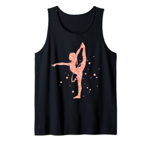 Idea de regalo para gimnasia, gimnasia y ejercicio en el suelo, gimnasia Camiseta sin Mangas