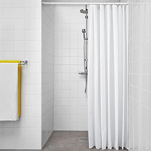 Ikea Bjarsen 604.437.02 - Cortina de ducha, color blanco