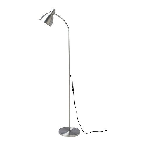 IKEA LERSTA Lámpara de pie/de lectura, aluminio - 001.106.40 - 1 unidad