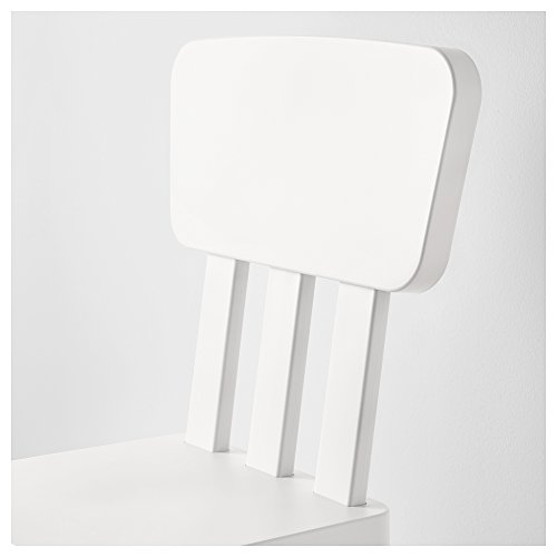 Ikea Mammut - Silla infantil para interior y exterior, color blanco (2 unidades)