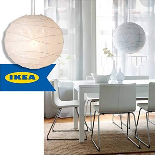 IKEA REGOLIT & HEMMA Set Lampara de techo pantalla montura con cable