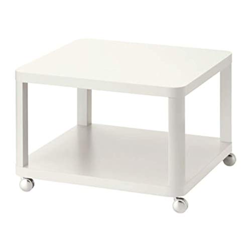 Ikea Tingby 202.959.25 - Ruedas para Mesa Auxiliar (63,5 x 63,5 cm), Color Blanco