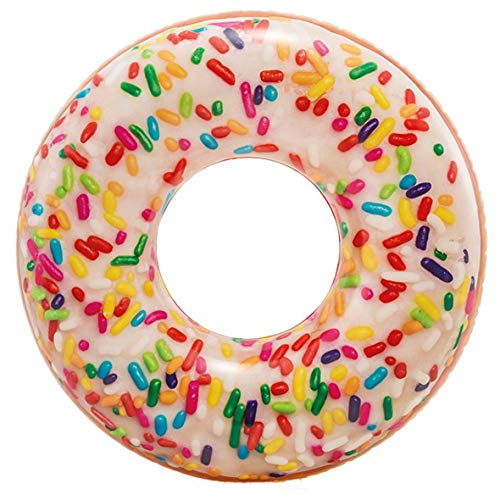 Intex 56263NP - Rueda hinchable Donut de colores 114 cm diámetro