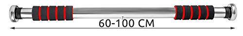 ISO TRADE Barra de dominadas para puerta (100 kg) 5244