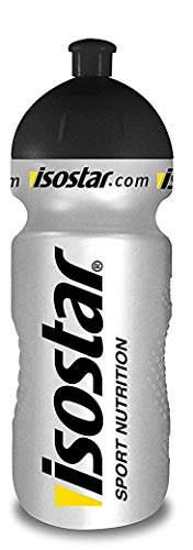 Isostar Sport Water Bottle 500-650 ml + 1000 ml - BPA-Free - Botella de Agua para Correr, Montar en Bicicleta, Gimnasio, Senderismo - Cierre Push & Pull práctico y estanco
