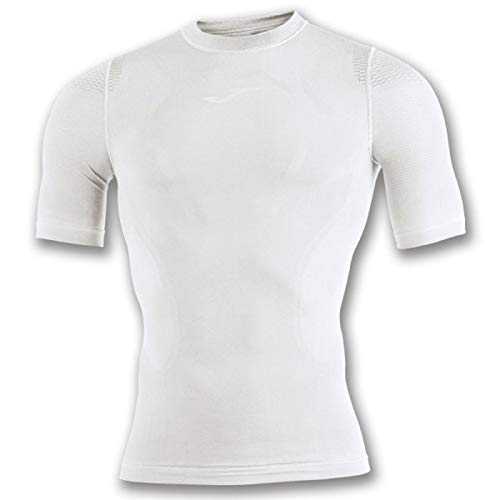 Joma Emotion II Camiseta Térmica, Hombres, Blanco, S/M