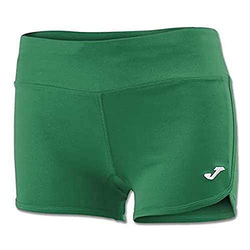 Joma Stella II Pantalones Cortos, Niñas, Verde, XS
